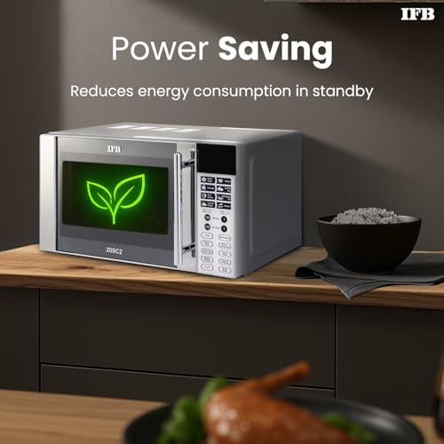 IFB 20 L Convection Microwave Oven (20SC2, Metallic Silver, With Starter Kit), STANDARD