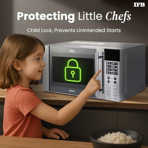 IFB 20 L Convection Microwave Oven (20SC2, Metallic Silver, With Starter Kit), STANDARD