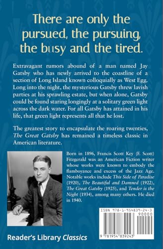 The Great Gatsby - Reader's Library Classic