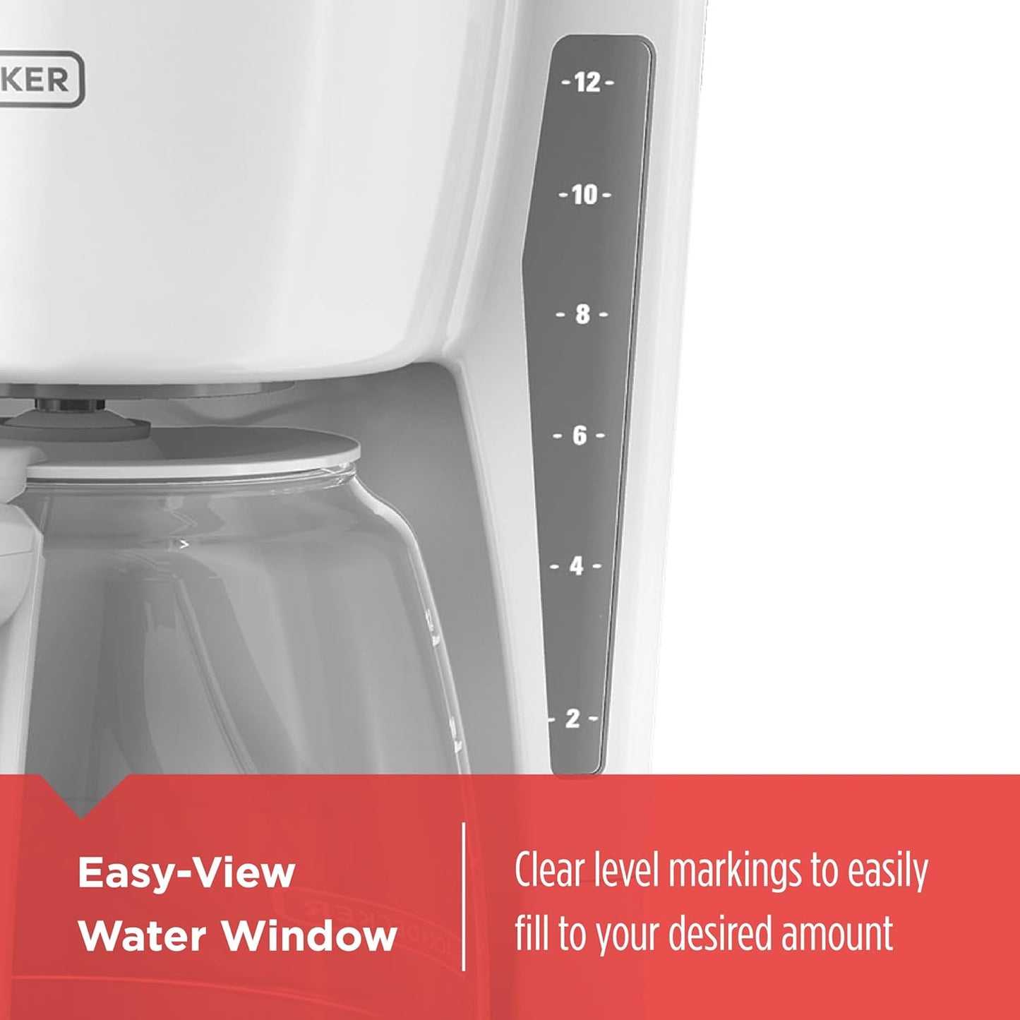 BLACK+DECKER 12-Cup Digital Coffee Maker