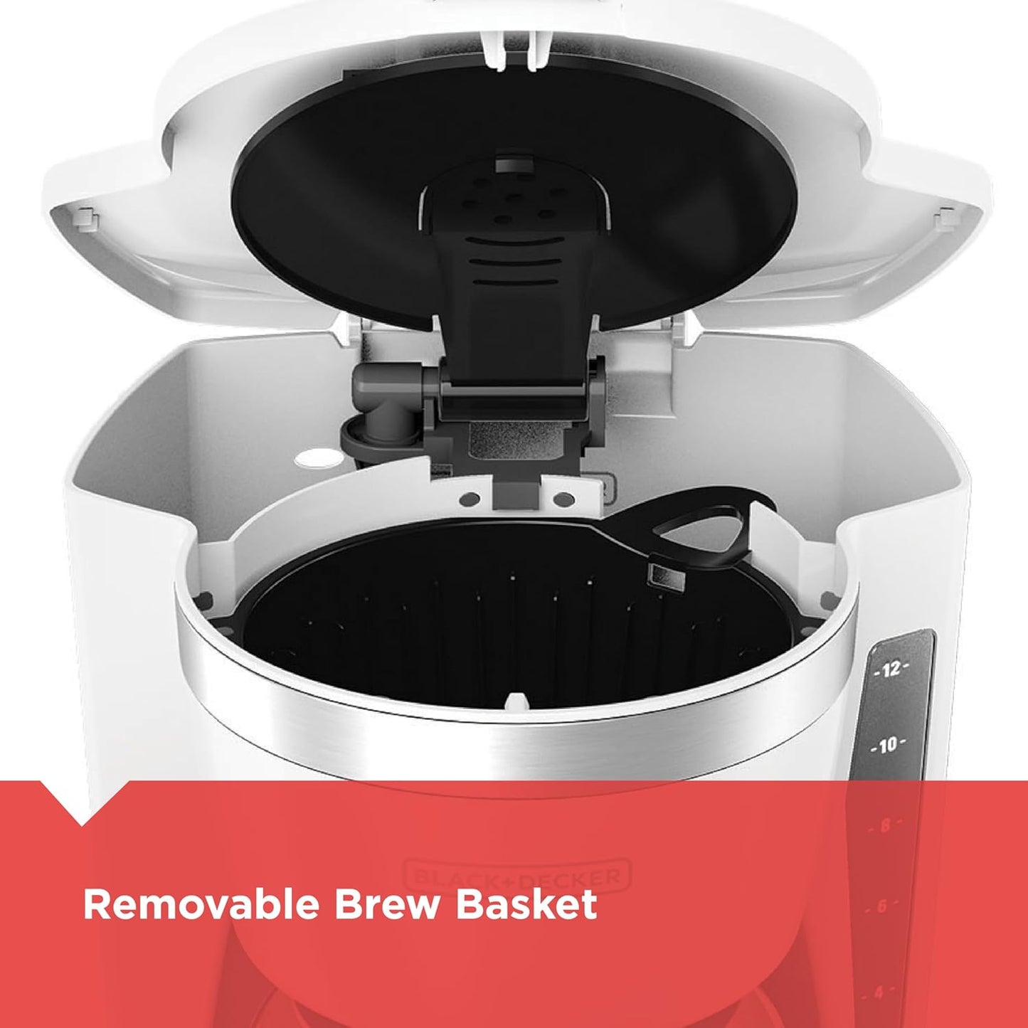 BLACK+DECKER 12-Cup Digital Coffee Maker