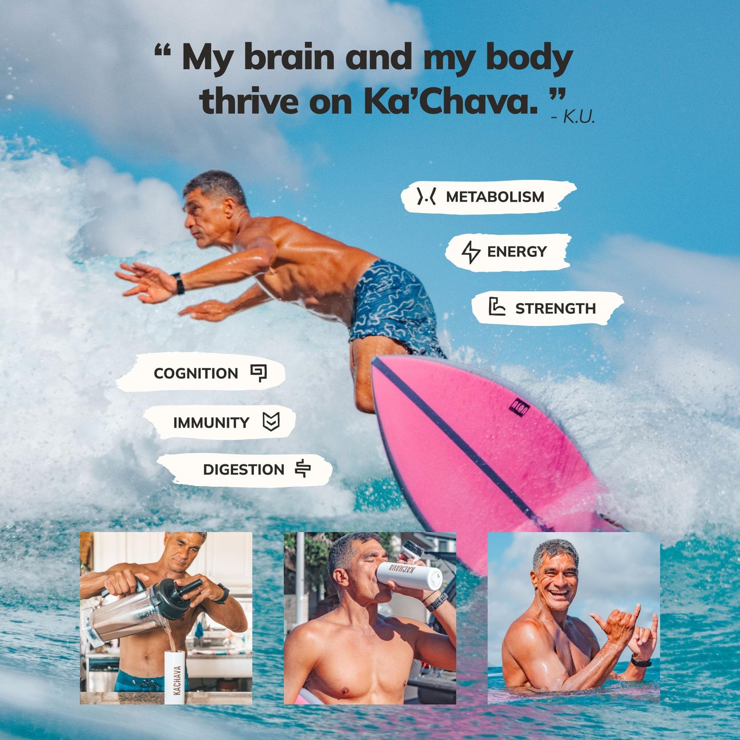 Ka’Chava Whole Body Meal Shake Chocolate 2 lb – Vegan Protein Powder with 85+ Superfoods & Greens – Plant-Based Meal Replacement with Probiotics & Digestive Enzymes – Gluten & Dairy Free (15 Servings)