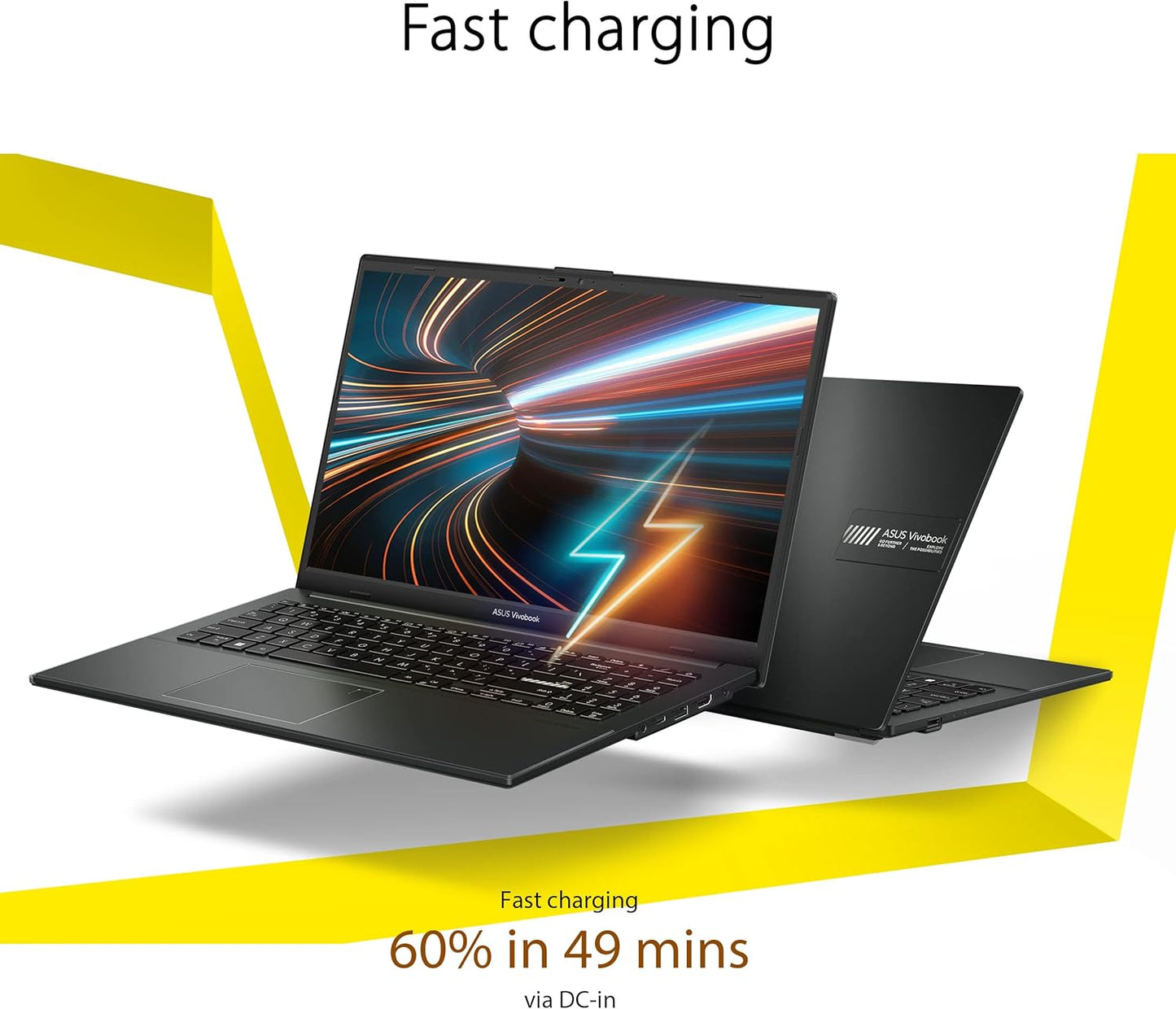 ASUS Vivobook Go 15.6” Slim Laptop, AMD Ryzen 5 7520U, 8GB, 512GB, Windows 11 Home, Cool Silver, Military Grade Durability, Fast Charging, Webcam Shield, E1504FA-AS54