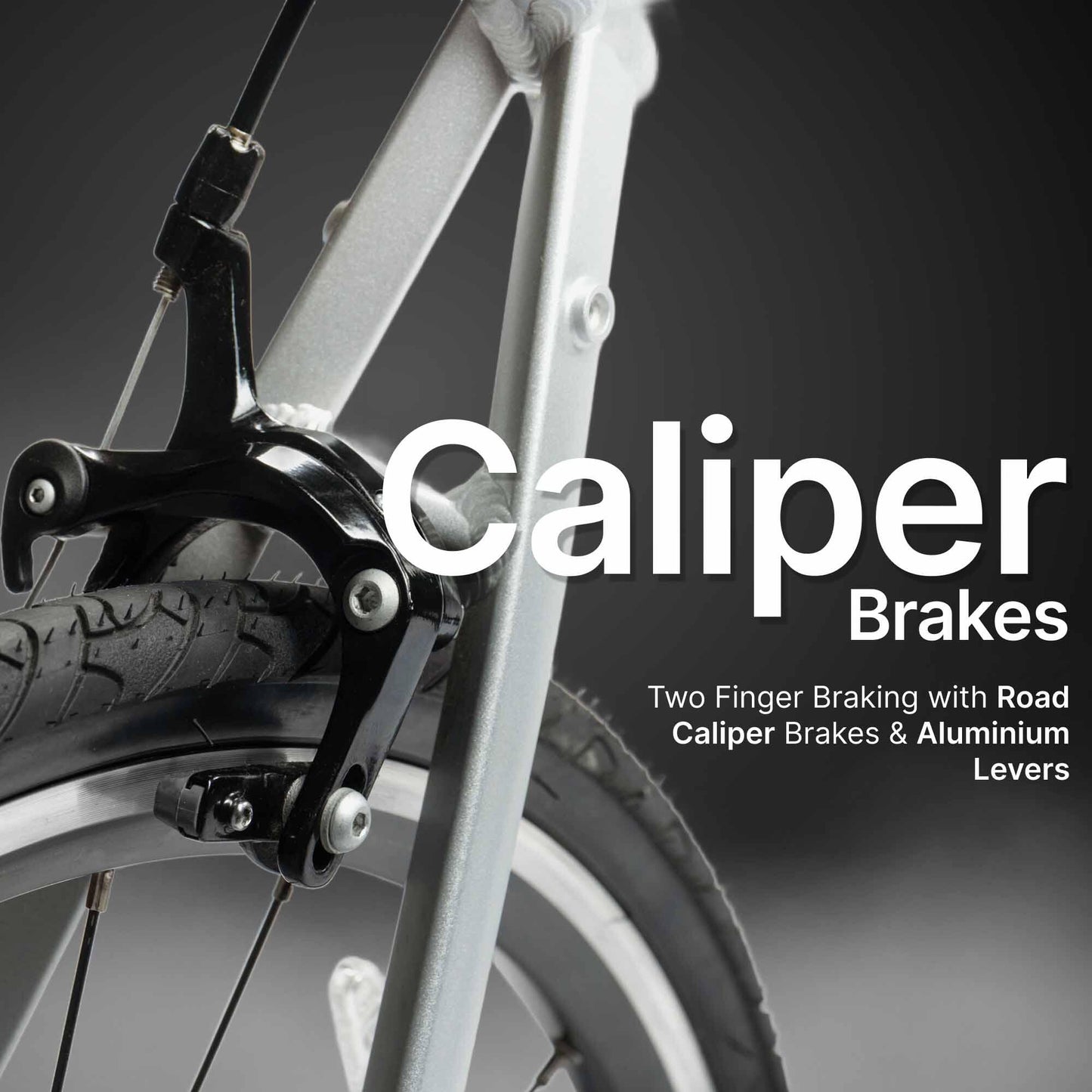 Road Bike Triban RC100 Flat Bar - Aluminium Frame, 7 Speed, Caliper Brakes