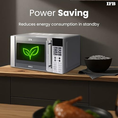 IFB 20 L Convection Microwave Oven (20SC2, Metallic Silver, With Starter Kit), STANDARD