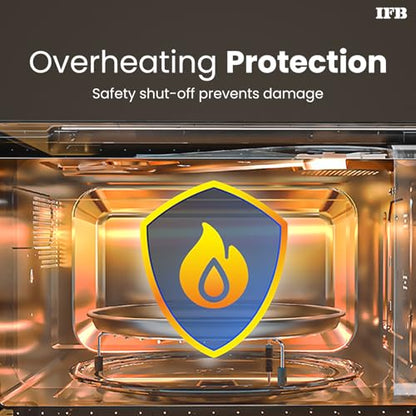 IFB 20 L Convection Microwave Oven (20SC2, Metallic Silver, With Starter Kit), STANDARD