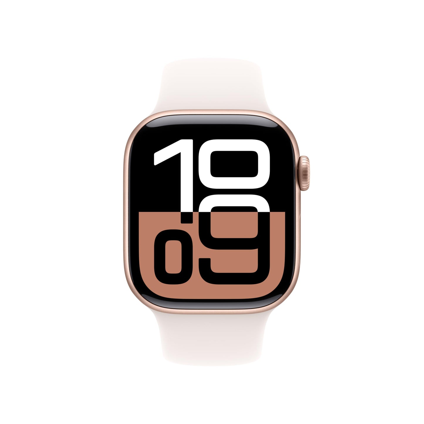 Apple Watch Series 10 [GPS 42mm case] Smartwatch with Rose Gold Aluminum Case