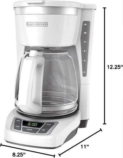 BLACK+DECKER 12-Cup Digital Coffee Maker